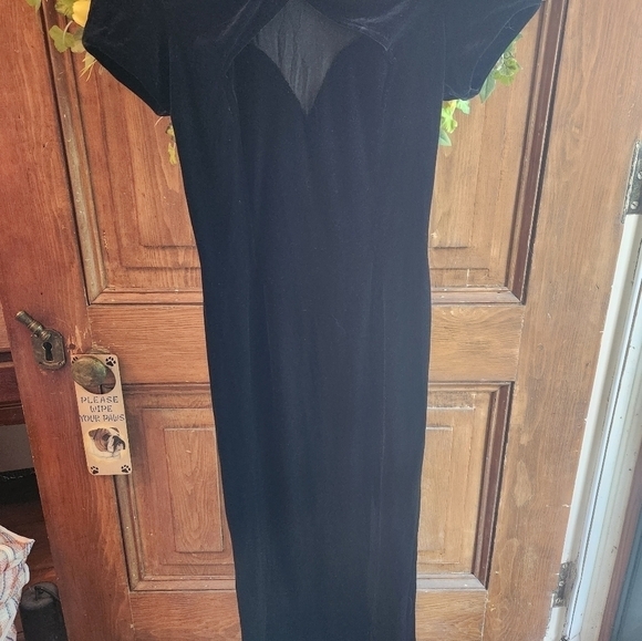 Womens betsy & adam velvet dress - Picture 9 of 11